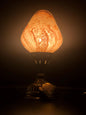 Handmade Artisan Glass Teardrop Lamp: Elegant Ambient Light