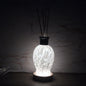Handmade Art Glass Diffuser Lamp: Marble Effect LED Light