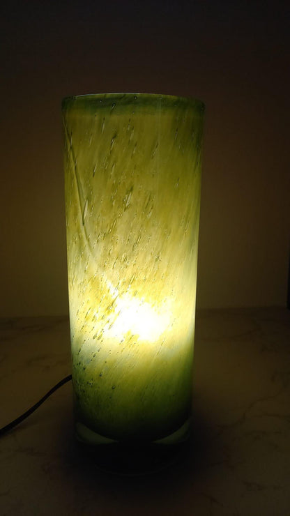 Hand Blown Glass Table Lamp: Decorative Mood Lighting