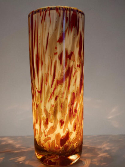 Glass Vase Lamp, Bedroom Table lamp - Mood Lighting