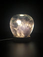 Handcrafted Rose Galaxy Glass Lamp: LED Night Light, Cosy Home Decor