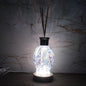 Handmade Art Glass Diffuser Lamp: Marble Effect LED Light
