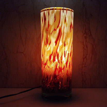 Glass Vase Lamp, Bedroom Table lamp - Mood Lighting