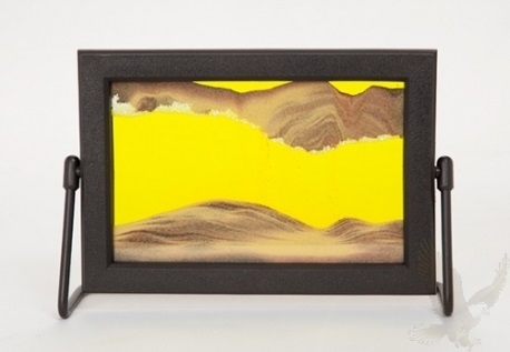 Plastic frame sand picture 10cm/14cm