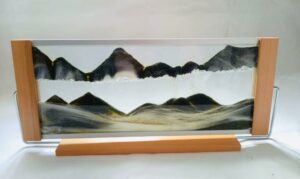 Sand Pictures / wood frame / 35 X15cm