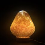 Strawberry Glass Lamp - Woodland Sunset