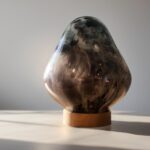 Strawberry Glass Lamp - Midnight Galaxy