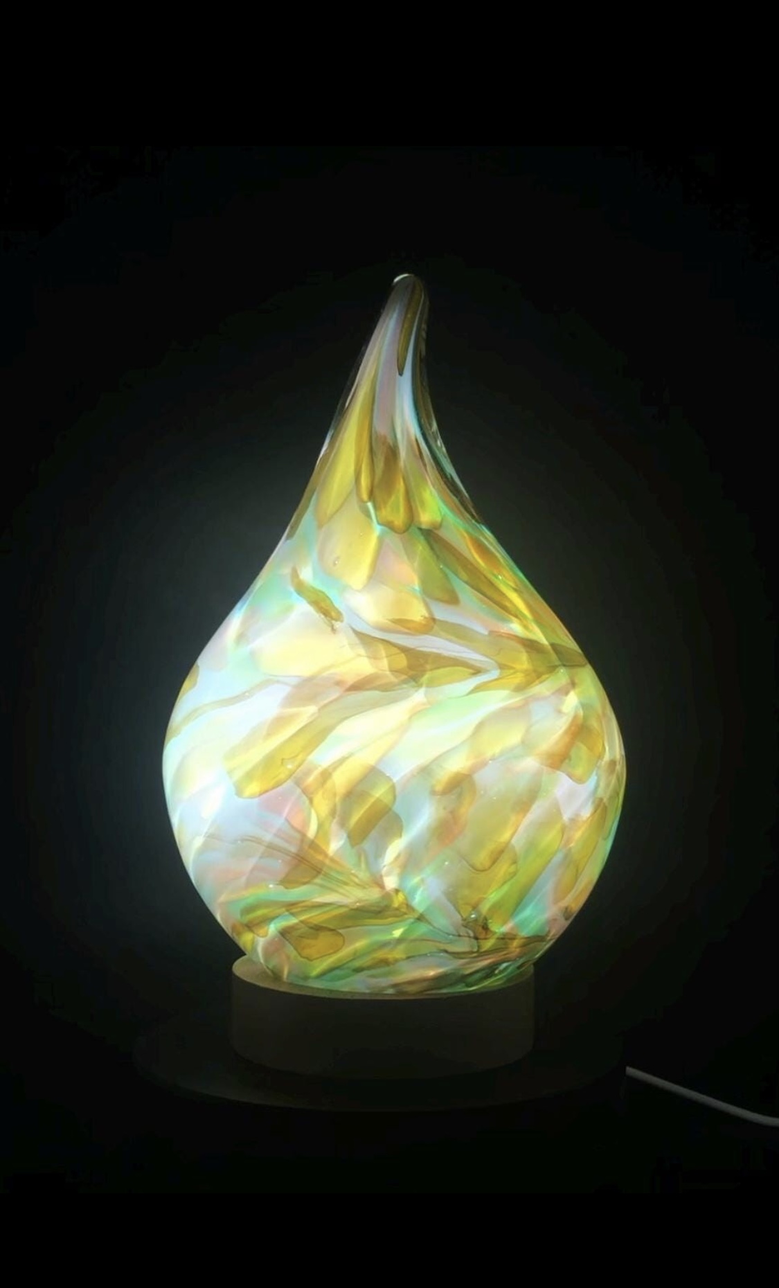 Teardrop Glass Lamp - Image 5